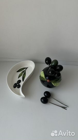 Набор для канапе стекло