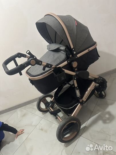 Детская коляска 2 в 1 бу