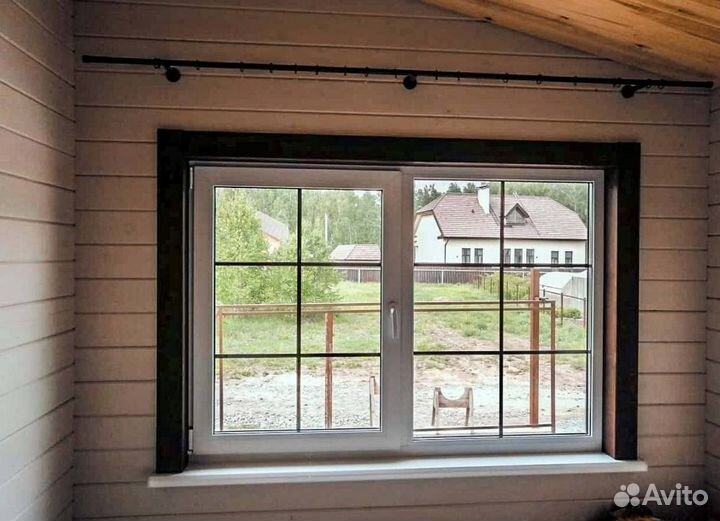 Остекление окон и балконов пвх