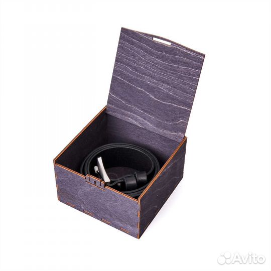 Мужской кожаный ремень ручной работы