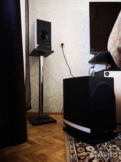 Microlab solo 6c на стойках с сабвуфером