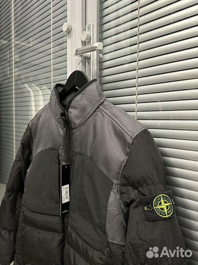 Куртка пуховик Stone Island легкая мужская