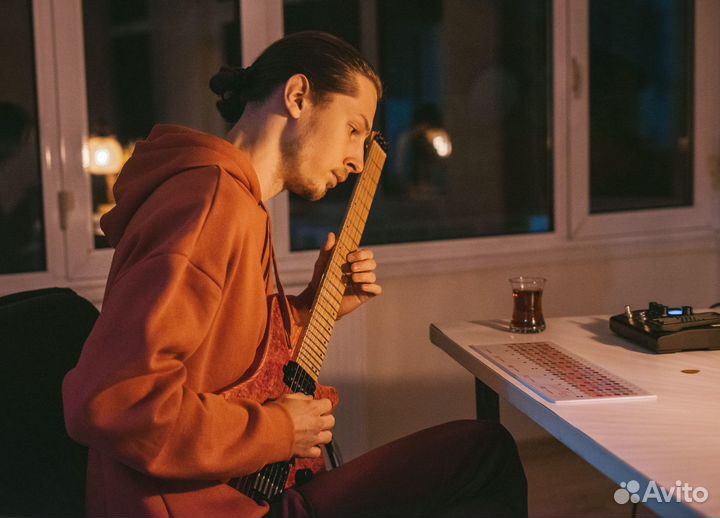 Супер Гитарист таблица все ноты и октавы