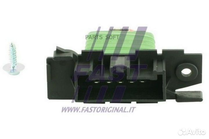 Fast FT59100 Резистор отопителя citroen/peugeot/fi