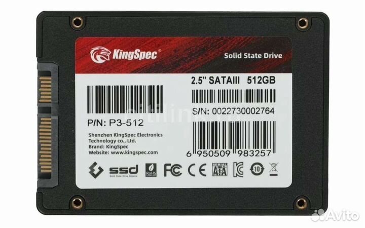 SSD накопитель kingspec
