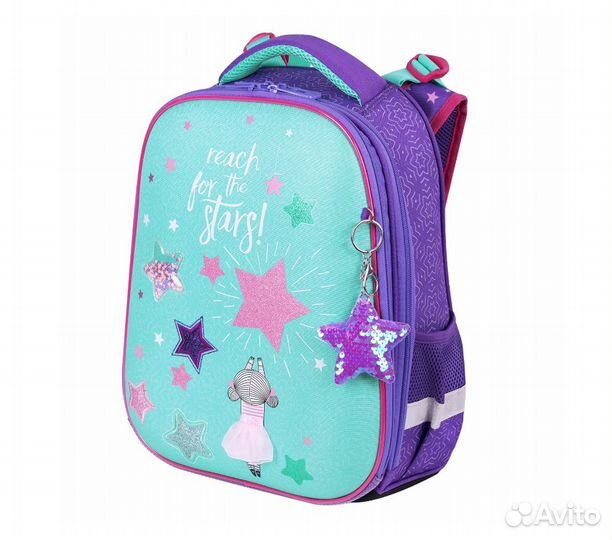 Ранец brauberg premium, 2 отд. с брелком, 