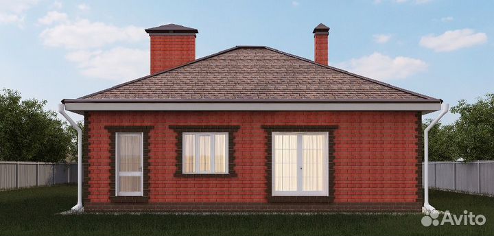 Проекты домов для ипотеки и строительства - 113,3