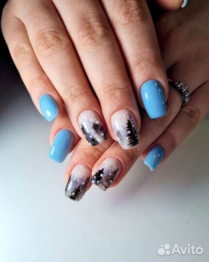 Маникюр с покрытием гель-лак