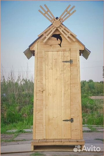 Дачный туалет домик DVV