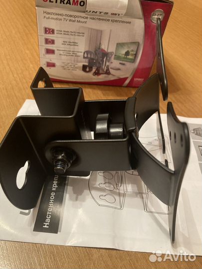 Наклонно-поворотное настенное крепление