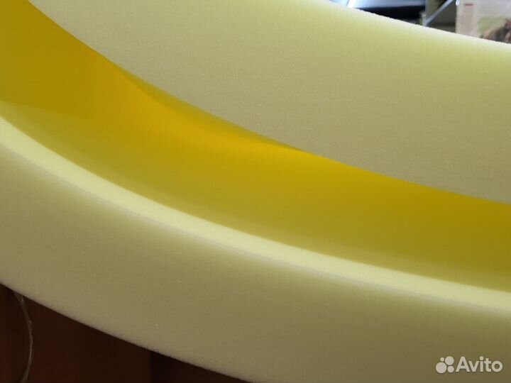 Поролон жёсткий 100мм. 1.6х2