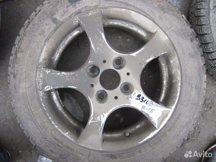 Диск колесный литой R15 4*114,3 j6,5 ET42 DIA67,1