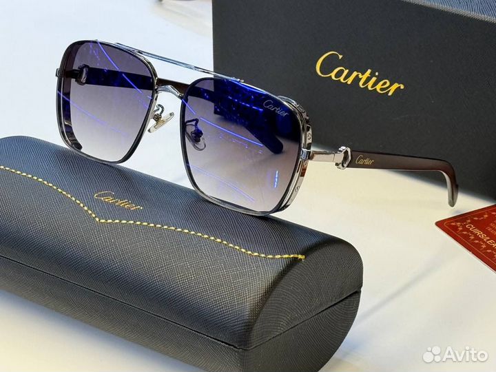 Солнцезащитные очки мужские cartier