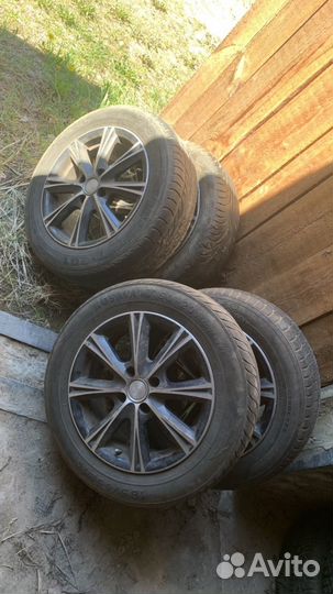 Литые диски r15 бу 4 100