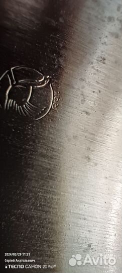 Поднос под серебро