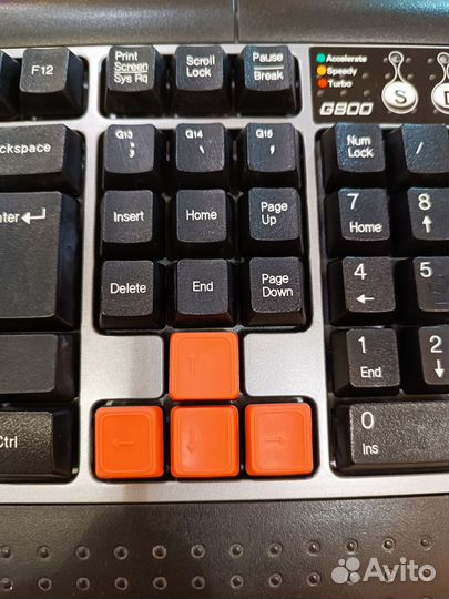 Игровая клавиатура+ 15 клавиш с макросами