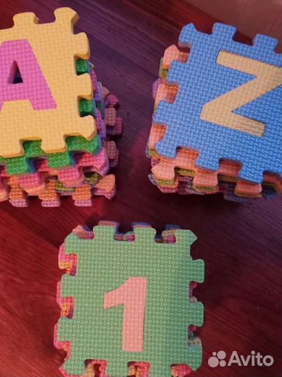 Мягкий коврик пазл