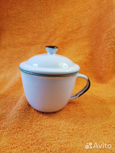 Кружка заварочная Китай эмалированная