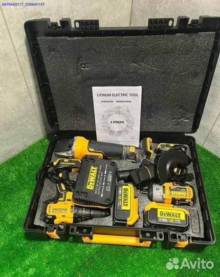 Набор электро инструмента DeWalt 3в1 (Арт.58086)