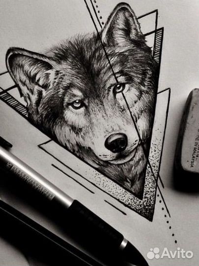 Разработка эскиза тату