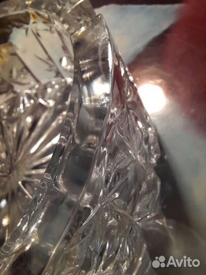 Хрустальная пепельница