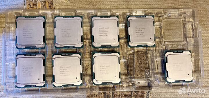 Серверные процессоры Xeon E5 26xx v3/v4 для сервер