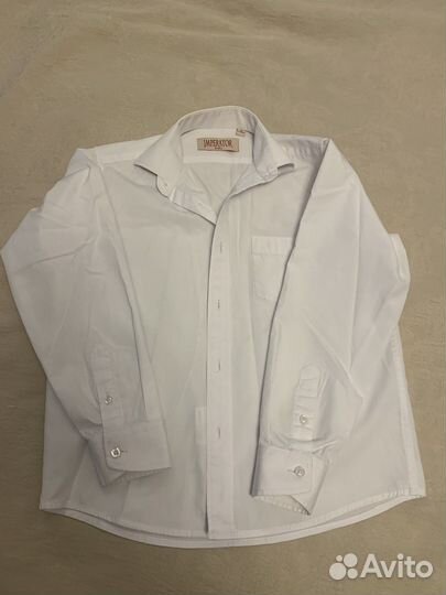 Рубашка белая для мальчика imperator 128