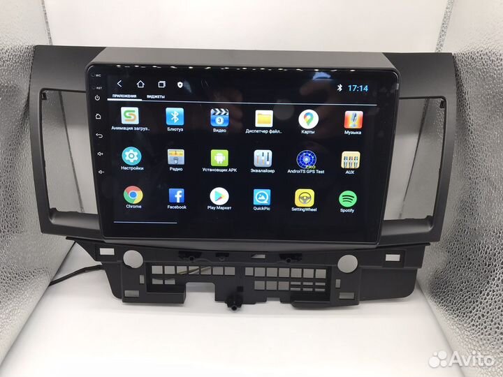 Магнитола Mitsubishi Lancer X Android 2+32 IPS
