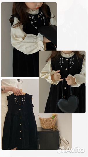 Платье сарафан для девочек