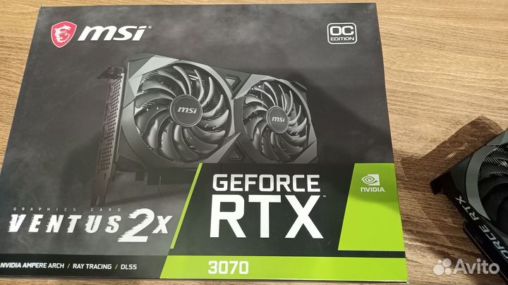 Видеокарта rtx 3070 msi