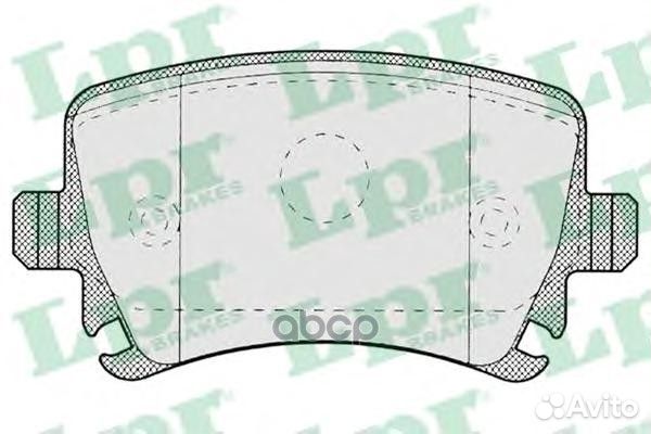 Колодки тормозные audi A3/A4/A6/skoda octavia/Y
