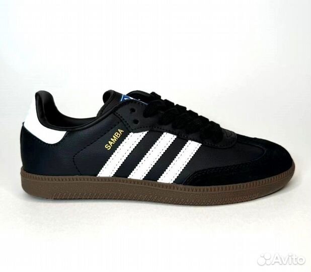 Кроссовки женские adidas samba black