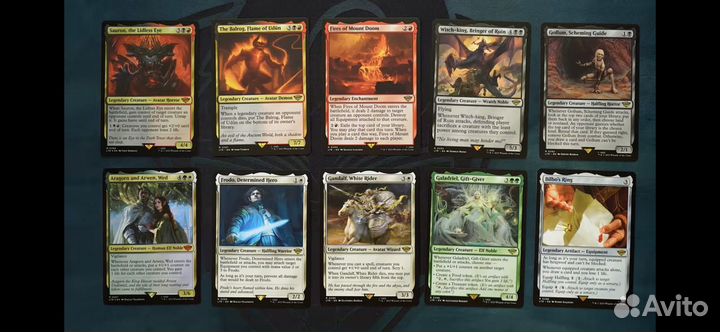 Карты Magic the gathering (MGT) lord of the rings