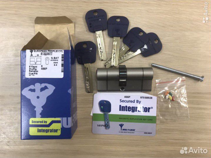 Цилиндры Mul-t-lock 7x7 и integrator