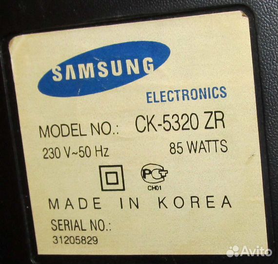 Телевизор samsung