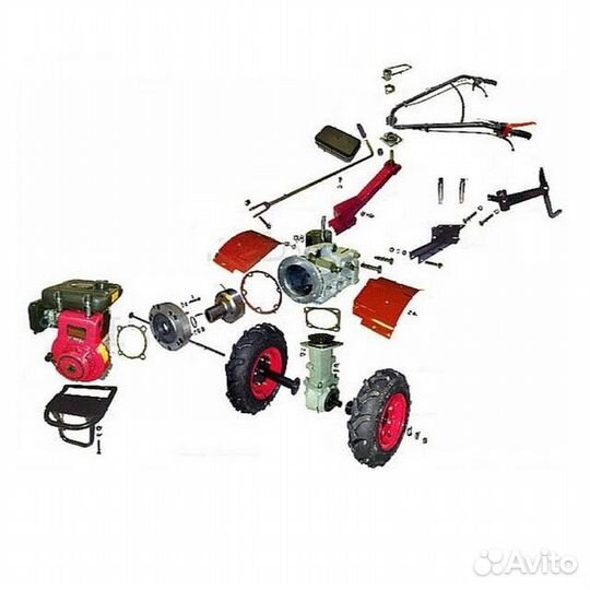 Запчасти для Мотоблока