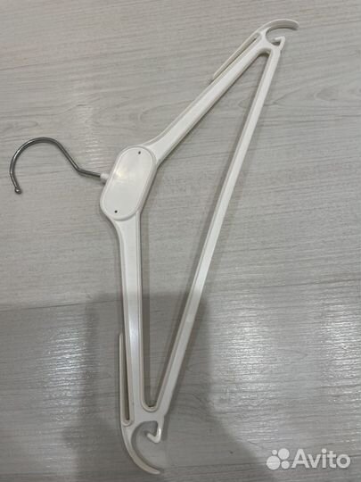 Плечики пластиковые, белые