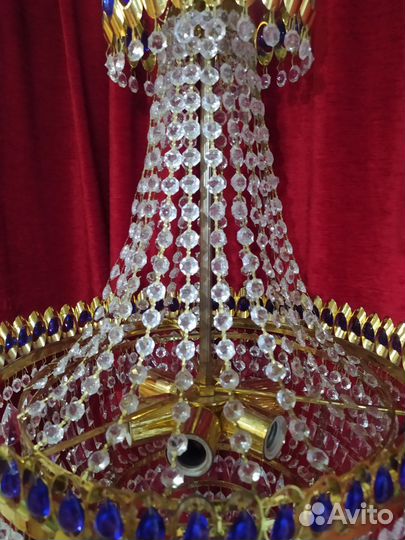 Хрустальная люстра СССР