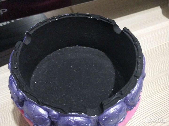 Молд силиконовый для пепельницы черепки