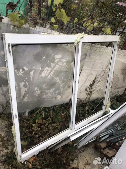 Окно пластиковое пвх бу