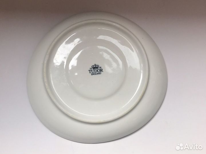 Чайная пара фарфор Англия tudor