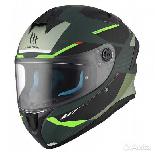 MT Helmets Targo S Kay Full Face Helmet Зеленый