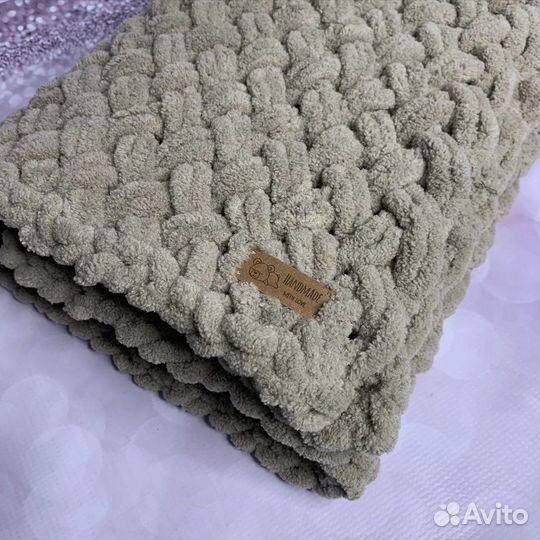 Плед плюшевый ручной работы Подарок для малышей