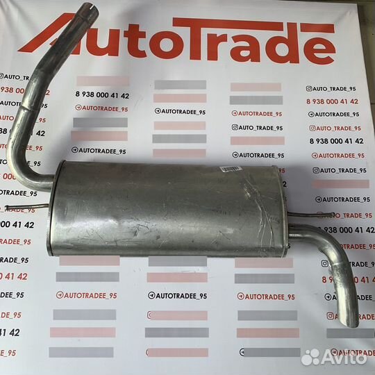 Бачок глушителя Форд фокус 3 1.6л