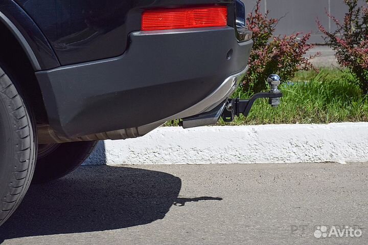 Фаркоп Volvo XC90 2006-2014 съемный квадрат