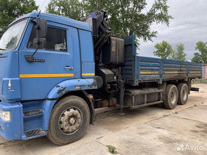 КамАЗ 65117 с КМУ, 2008