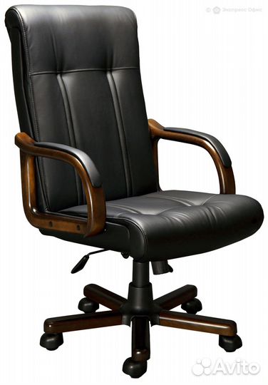 Кресло для руководителя (орех тай) Paris A LX плюс