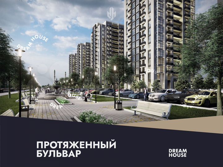 2-к. квартира, 81,7 м², 7/16 эт.