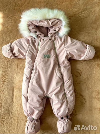 Зимний комбинезон для девочки 74 80