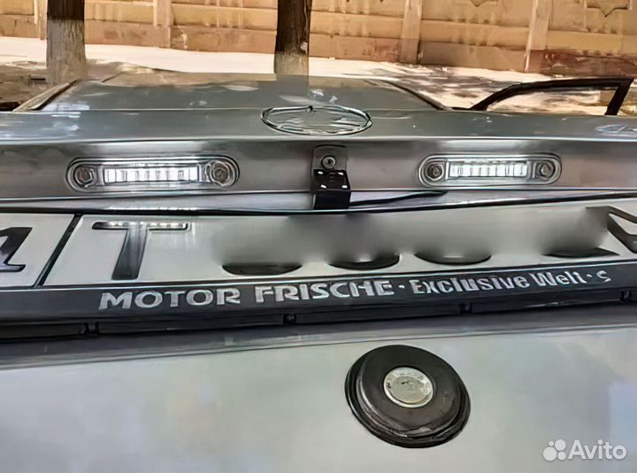 Подсветка номера на Mercedes Benz W124 W201 W202